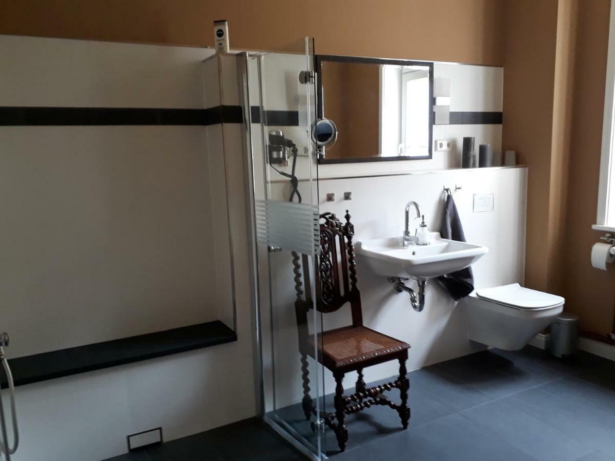 Apartment Zeitreise เควดลินบวร์ก ภายนอก รูปภาพ
