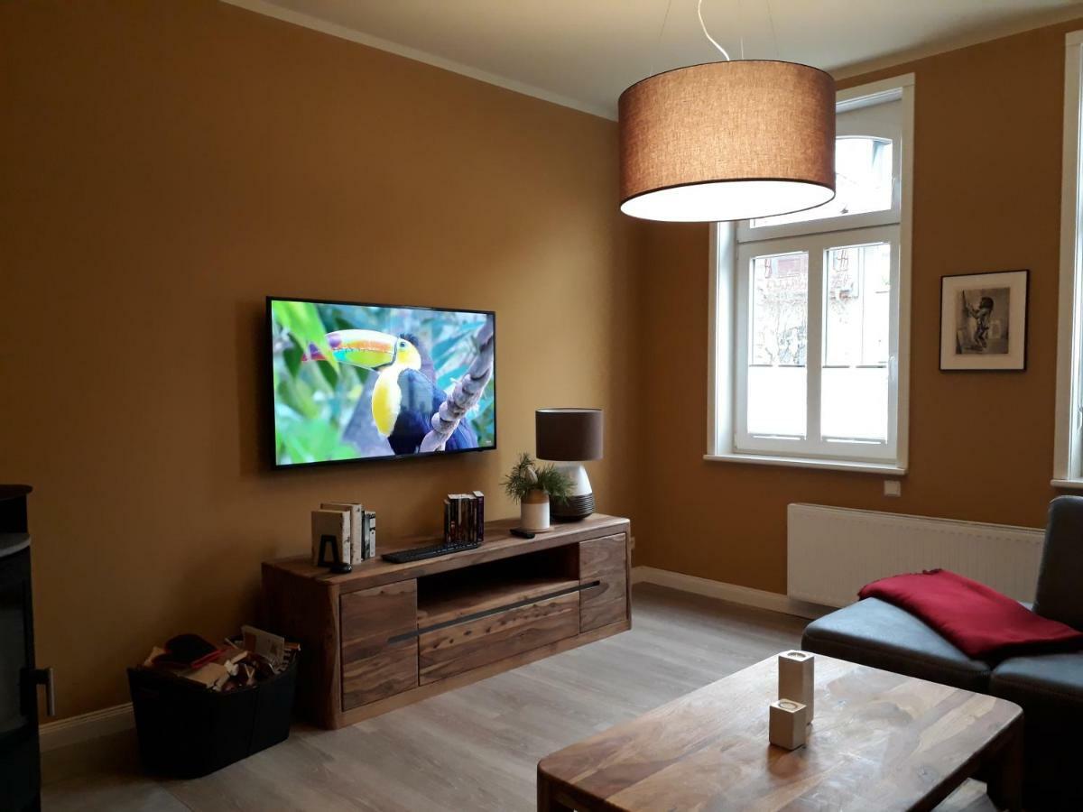 Apartment Zeitreise เควดลินบวร์ก ภายนอก รูปภาพ